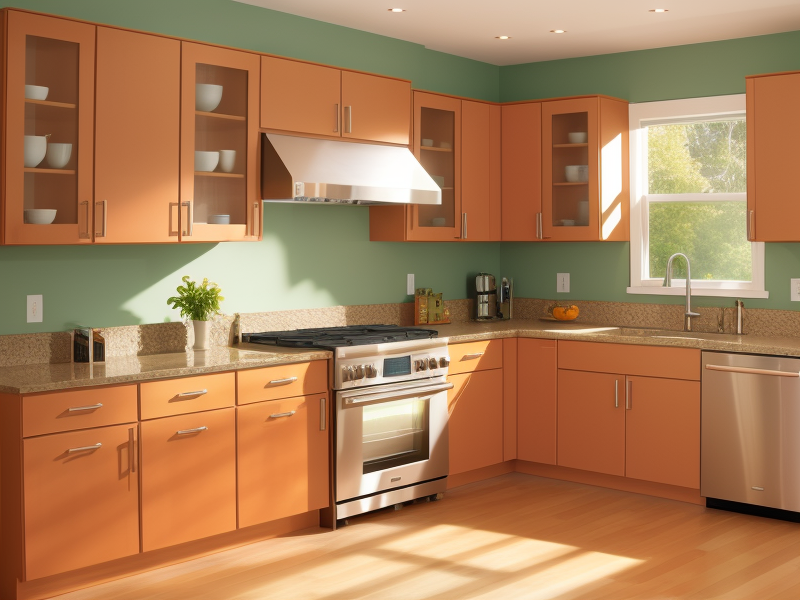 The Role of Color: Enhancing Contemporary Maple Kitchen Cabinets