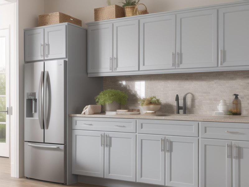 Anew Gray Cabinets: Creating a Serene and Sophisticated Kitchen Space