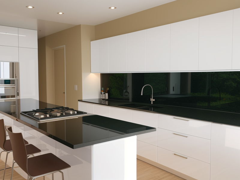 High Gloss Kitchen Cabinets: A Sleek and Modern Choice for Your Culinary Haven