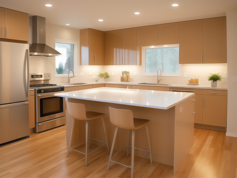 Modern Maple Kitchen Cabinets: A Contemporary Twist on a Classic Wood