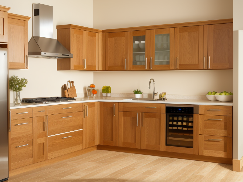Modern Hardware and Finishes: Elevating the Look of Honey Oak Kitchen Cabinets