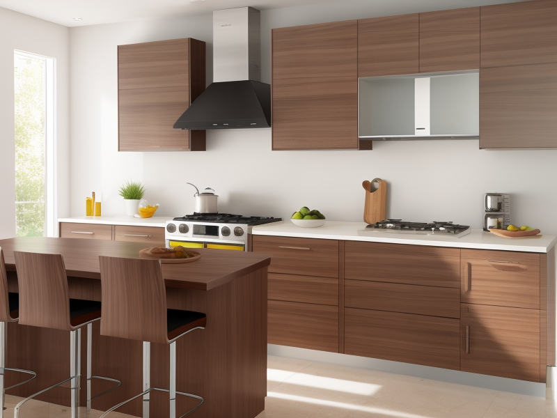 You Will Never Thought That Owning A Modern Walnut Kitchen Cabinets Could Be So Beneficial!