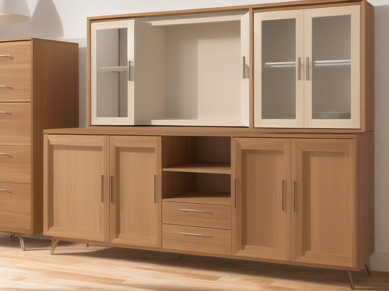 cerused cabinets