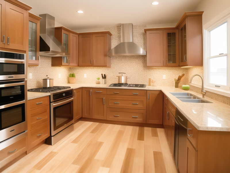 Alder Wood Kitchen Cabinets