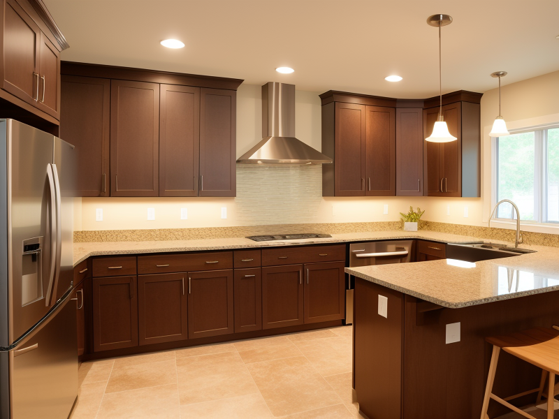 Alder Wood Kitchen Cabinets