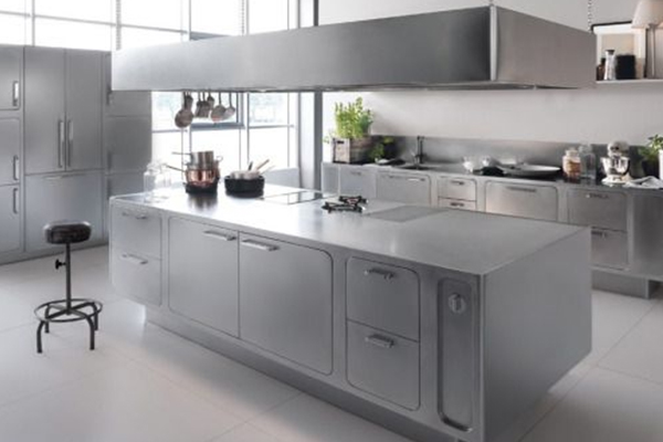 metal kitchen cabinets