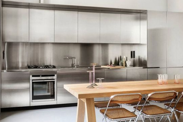 metal cabinets kitchen