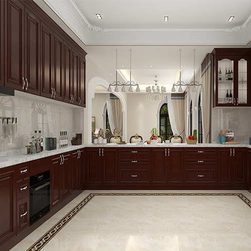 cherry wood kitchen cabinets