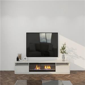 Modern New Design High Gloss Television Wood TV stand LED Light Living Room Cabinets