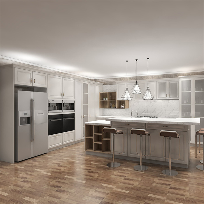 golden supplier modular kitchen cabinet