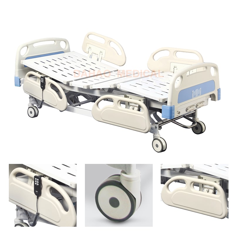 Manual and Electric 2-in-1 Fully Automatic Hospital Bed
