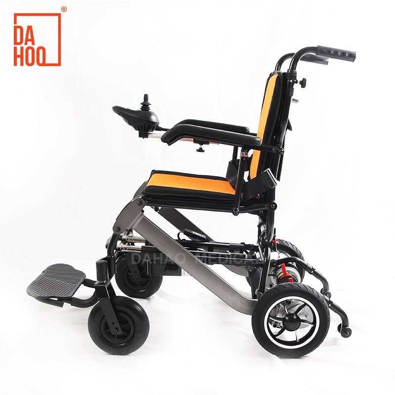 New Design Lightweight Electric Wheelchair With Brush Motor