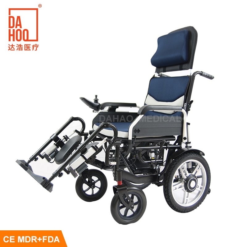 全自动可躺多功能电动轮椅