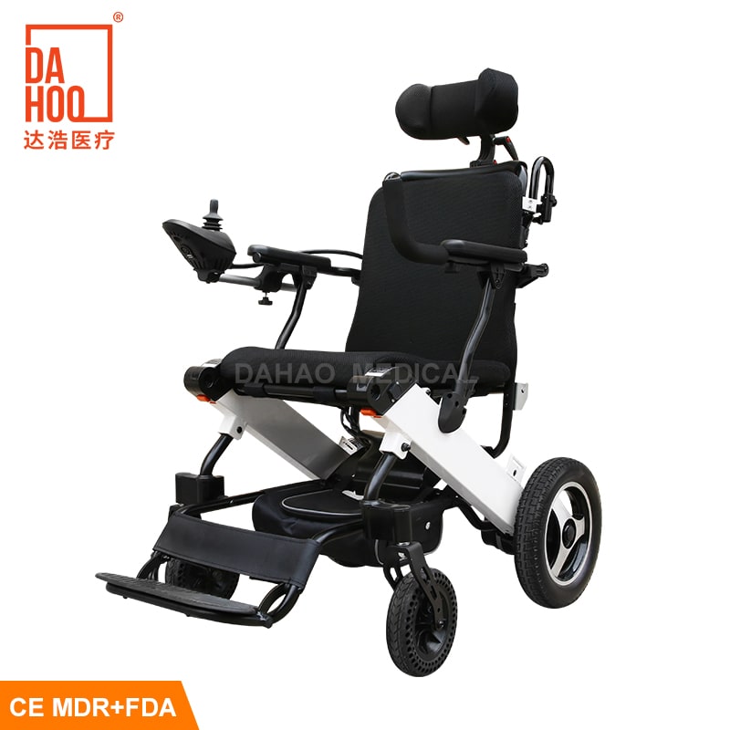 120公斤容量多功能电动轮椅（有刷电机）