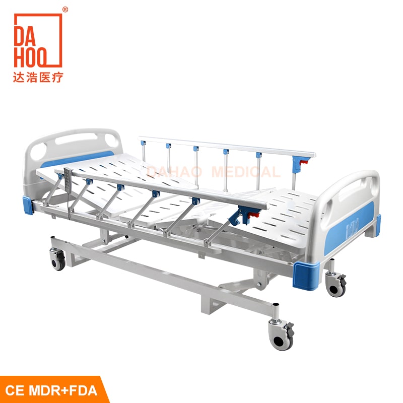 3-Section Electric Medical Bed with Super Low Height