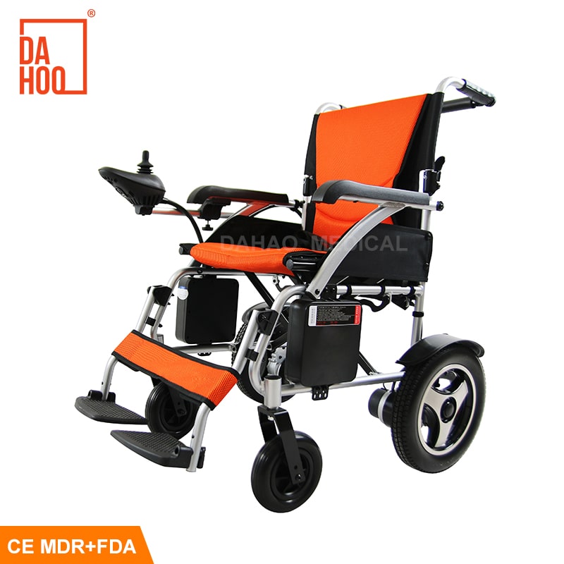 Cadeira de rodas elétrica modular com escova de design mais recente