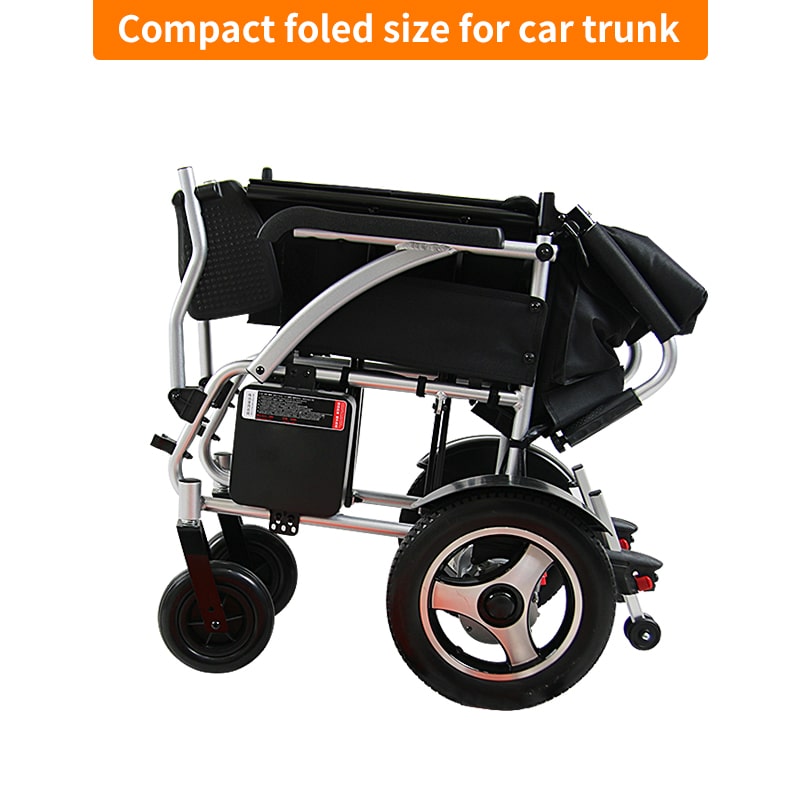 Aluminum Lightweight Foldable Electrical Wheelchair