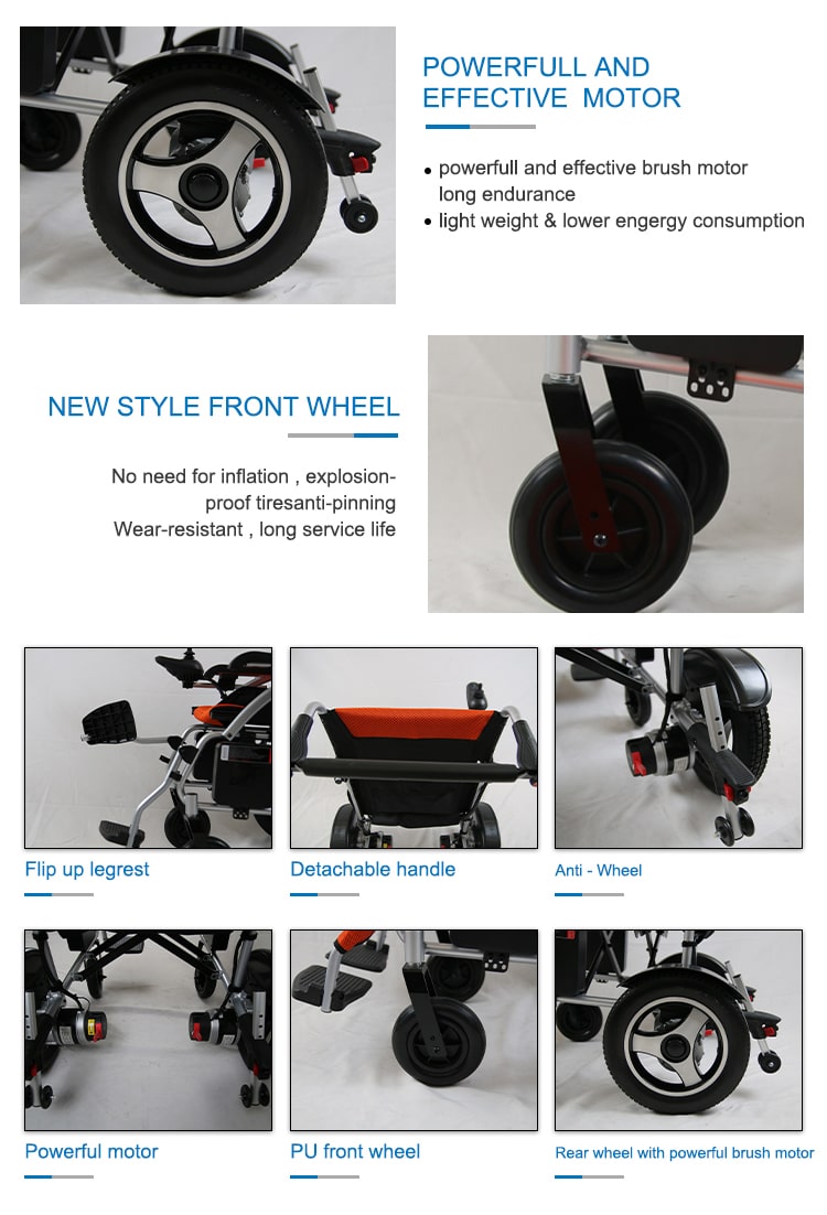 Foldable Electrical Wheelchair