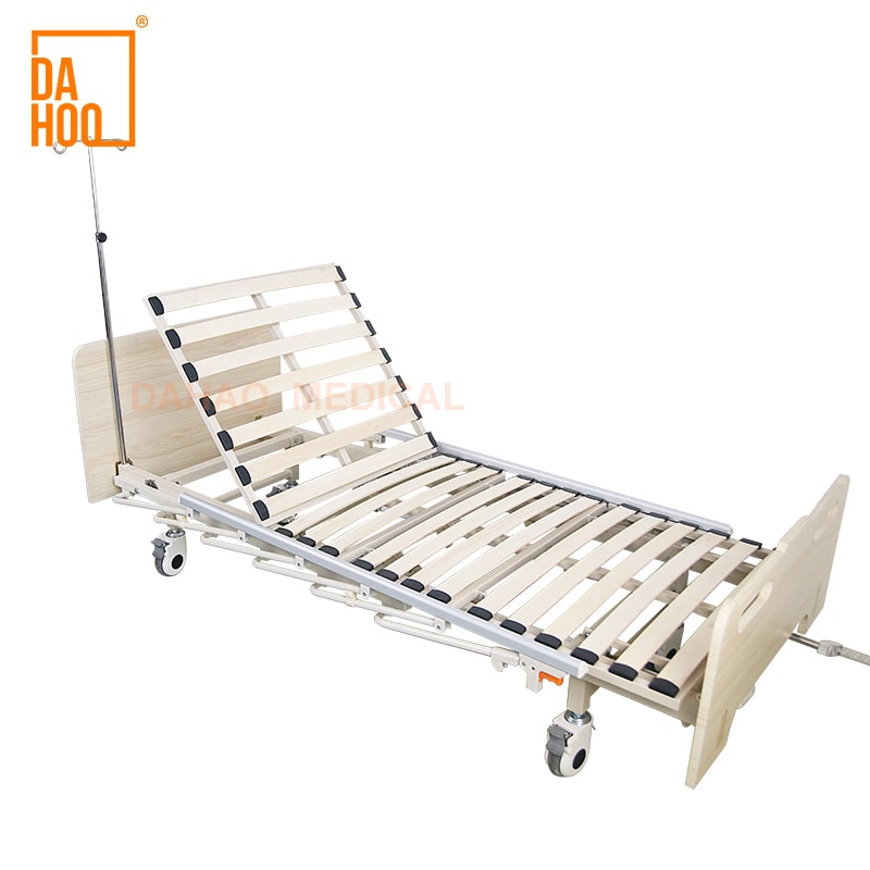 Two Cranks Manual Medical Home Care Bed