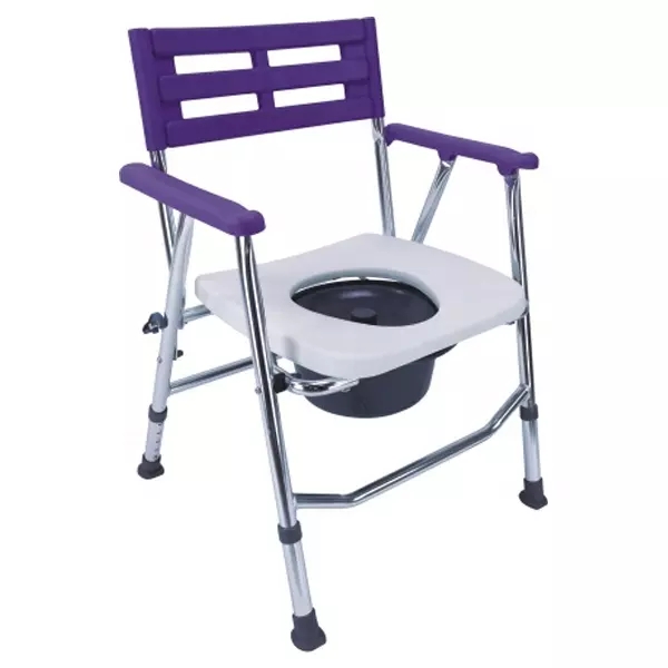Hospital plastic folding commode chair bathroom toilet adult bath seat for elderly Commode Toilet