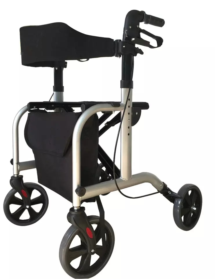 A rollator to help the elderly regain the joy of walking