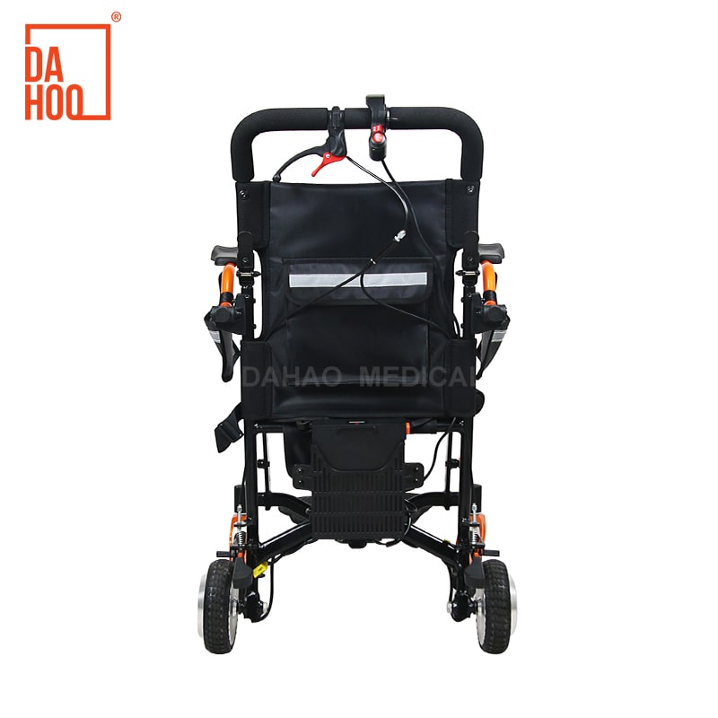 High-Performance Electric Wheelchair with Quick Fold and Detachable Battery