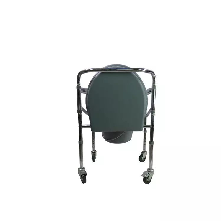 Hospital Adjustable Medical Portable Commode Chair Adult Toilet Chair With Anti-Slip Armrest Convenient Toilet Chair