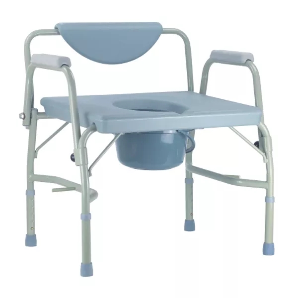 commode toilet chair Steel Toilet Safety Frame Extra-Wide Obese People Use Shower Commode Chair For Bariatric