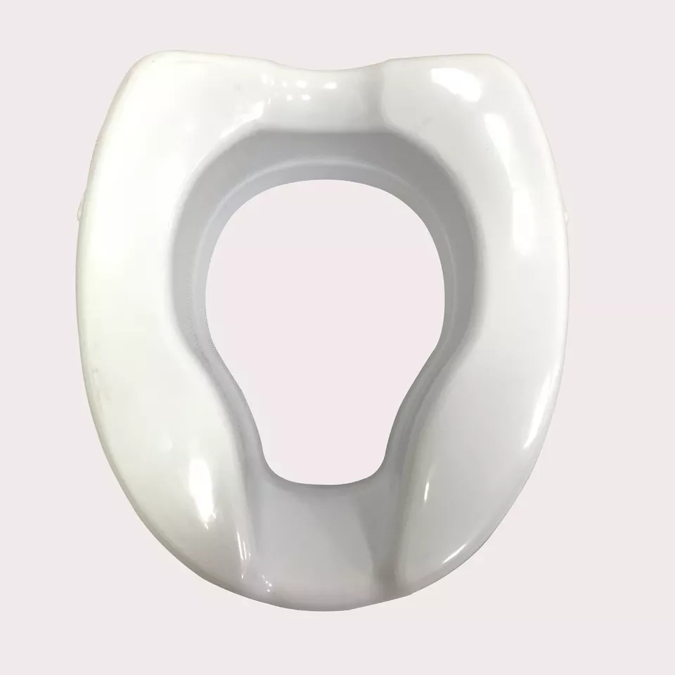 2 Inch Lightweight And Portable Raised Toilet Seat With Side Locks raised padded toilet seat