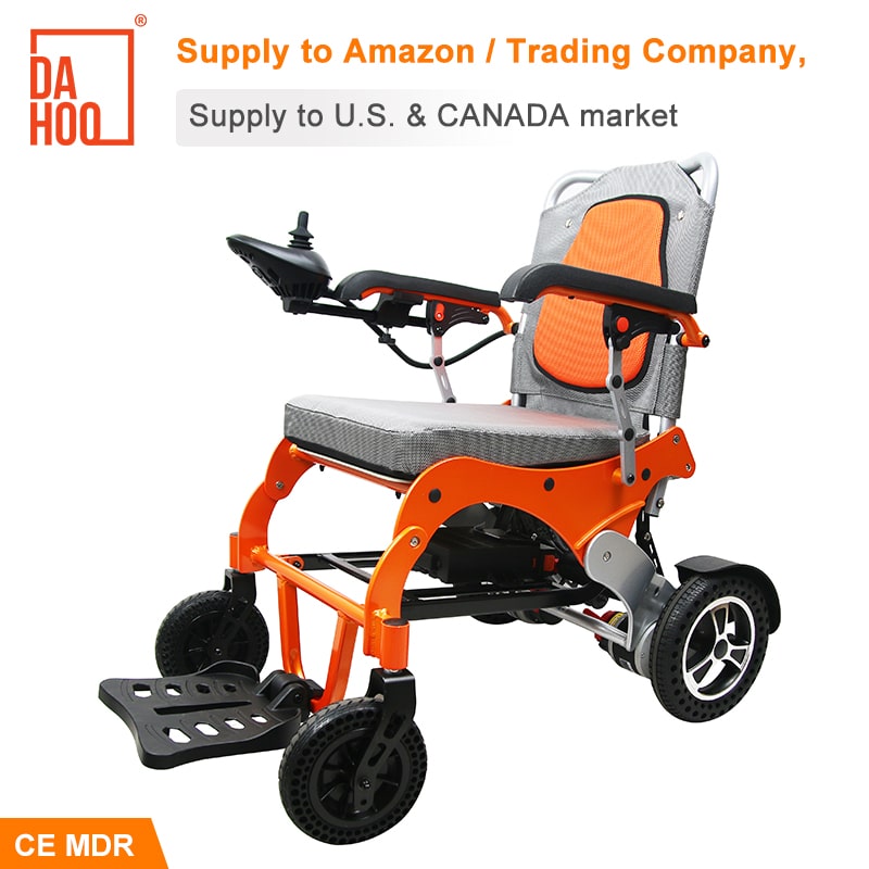 CE Automatic light weight wheelchair Folding High power of motor electric Wheelchair for children