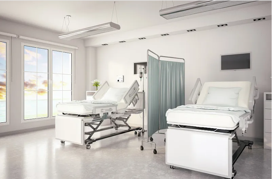 folding electric hospital beds