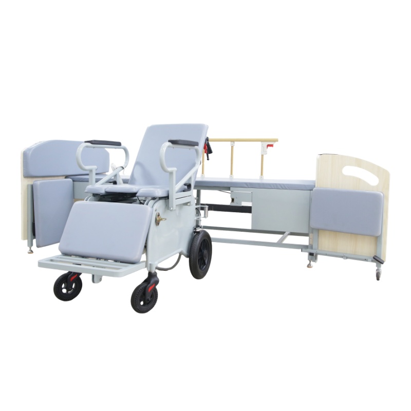 Separate Nursing Bed with Wheelchair