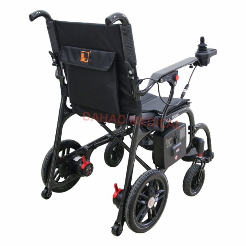 Ultra-light carbon fiber folding power wheelchair