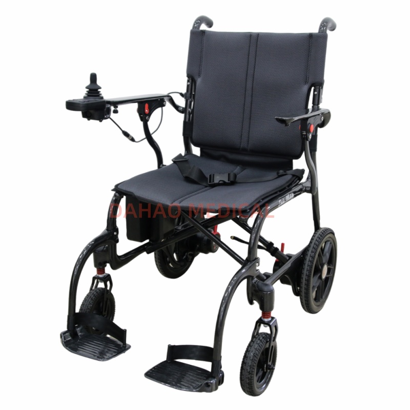 Ultra-light carbon fiber folding power wheelchair