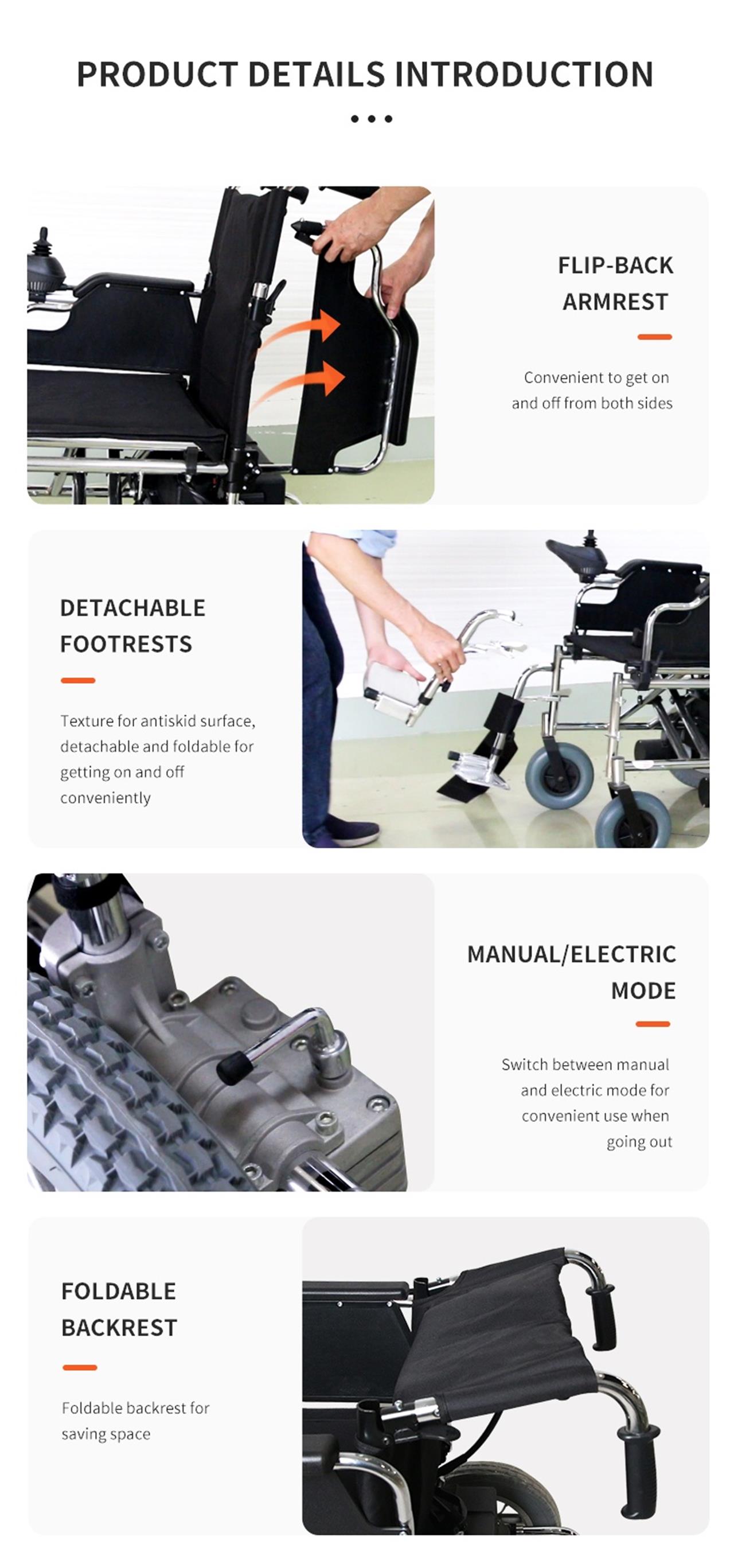 economical electric wheelchair