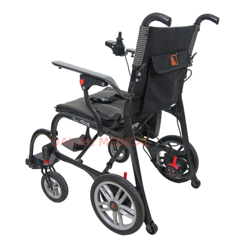 Ultra-light carbon fiber folding power wheelchair