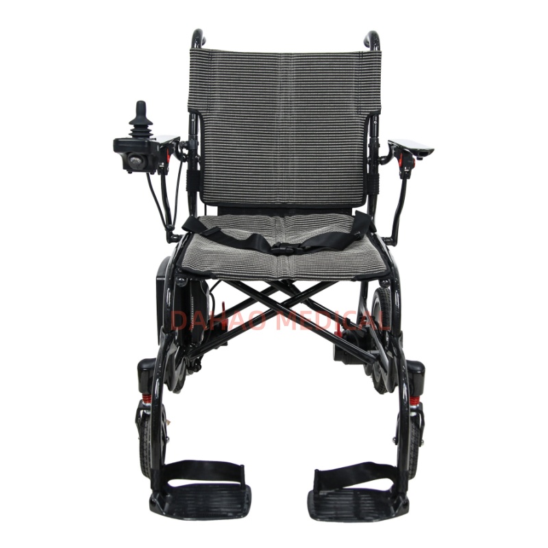 Ultra-light carbon fiber folding power wheelchair