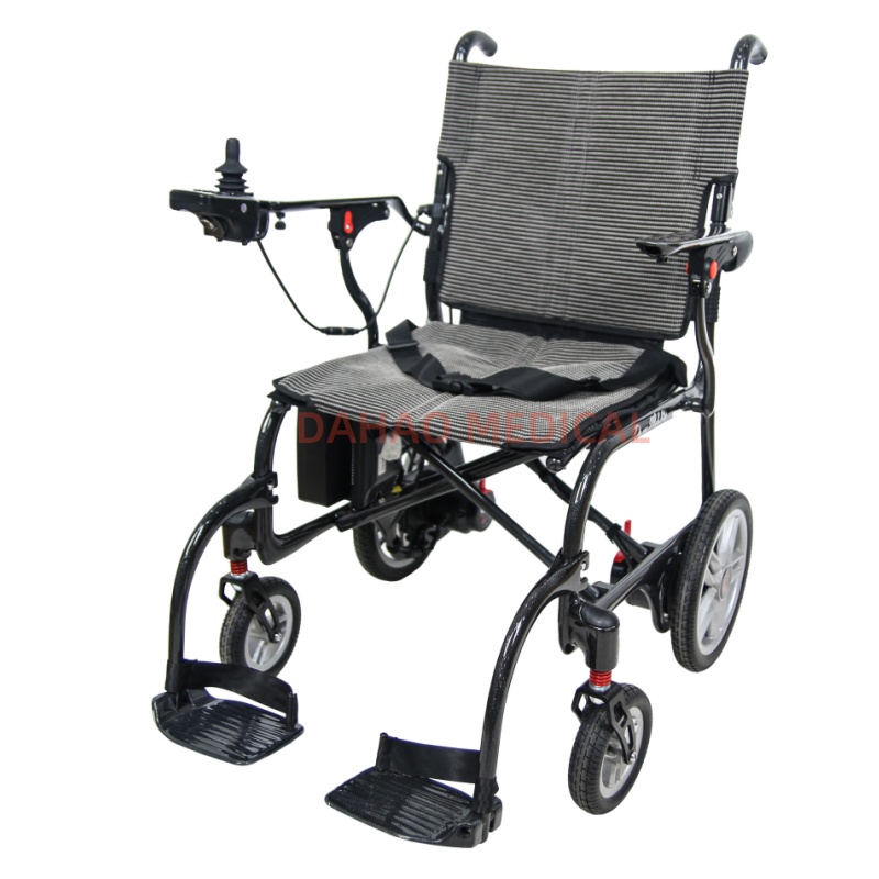 Ultra-light carbon fiber folding power wheelchair