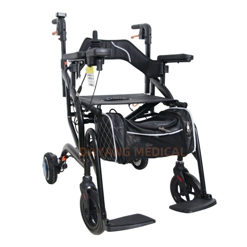Deambulatore elettrico Rollator leggero e pieghevole