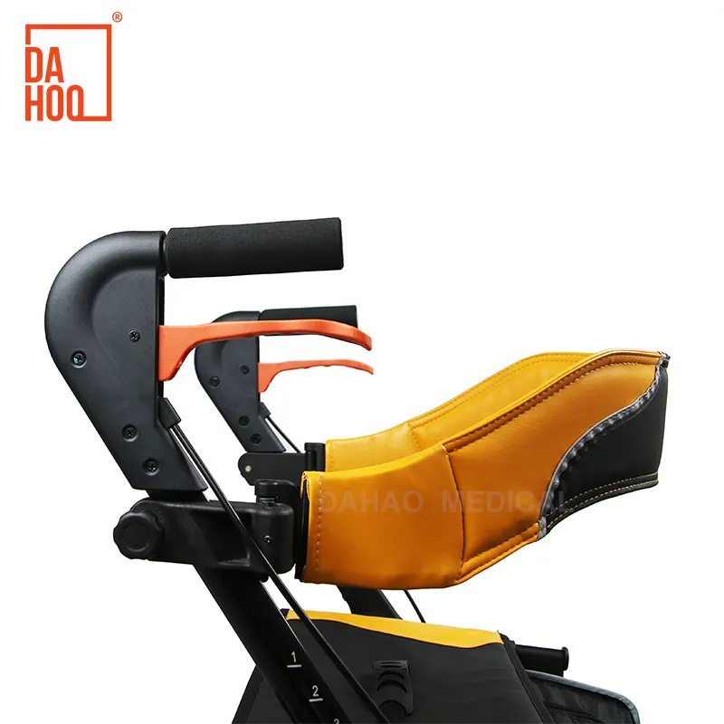 Portable Aluminum Rollator with Storage Bag - Lightweight & Foldable
