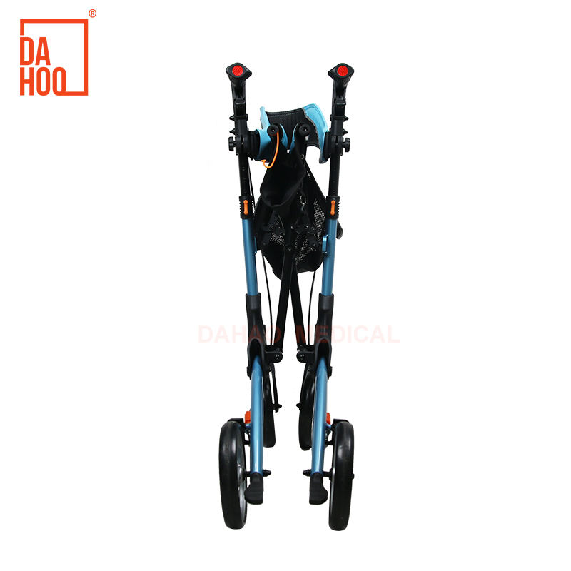 Foldable Aluminium Rollator with Adjustable Features for Everyday Use