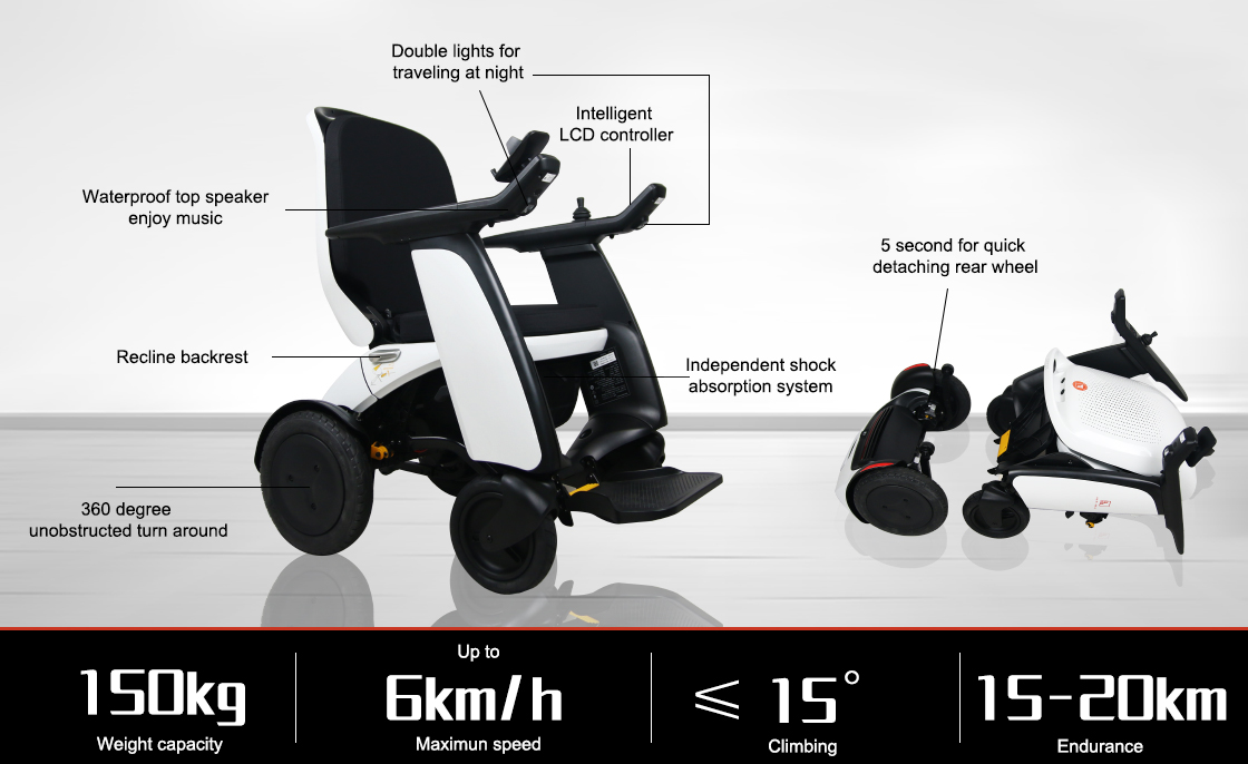 high-end wheelchair