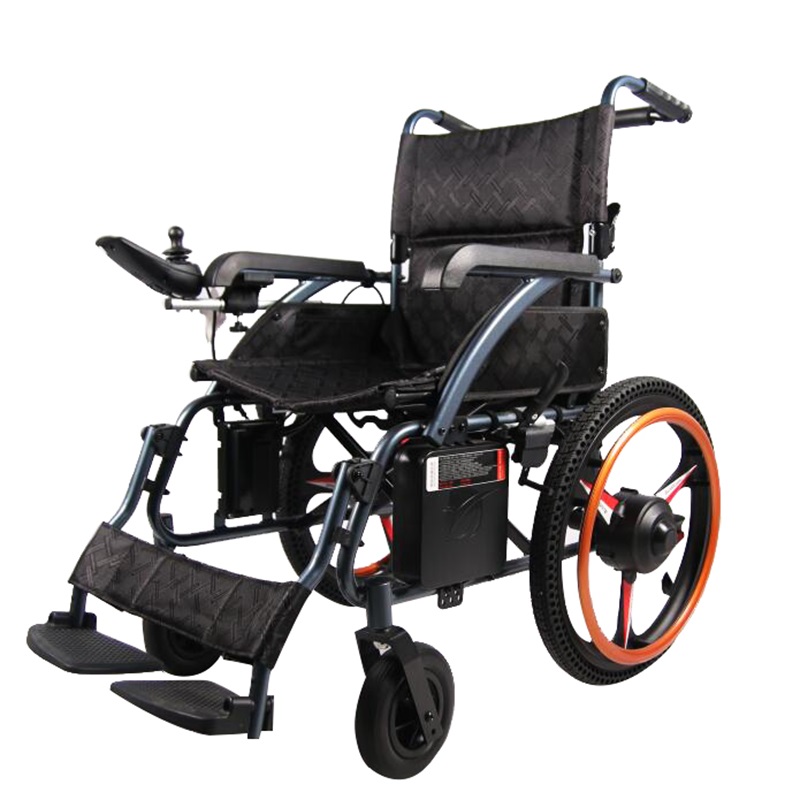 Aluminum Alloy Foldable Dual-Mode Power Wheelchair