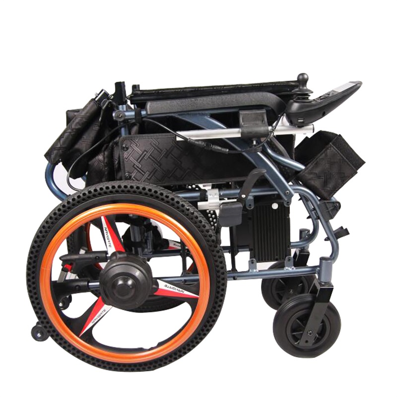 Aluminum Alloy Foldable Dual-Mode Power Wheelchair