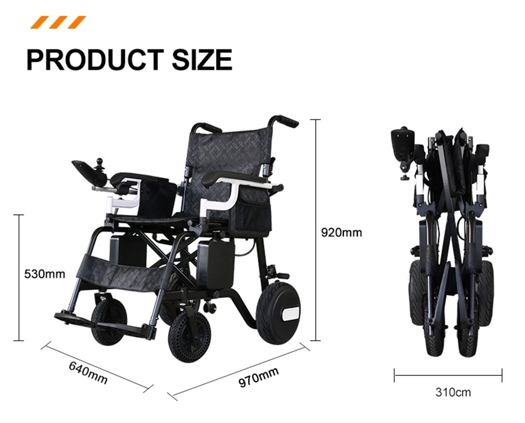 lightweight electric wheelchair