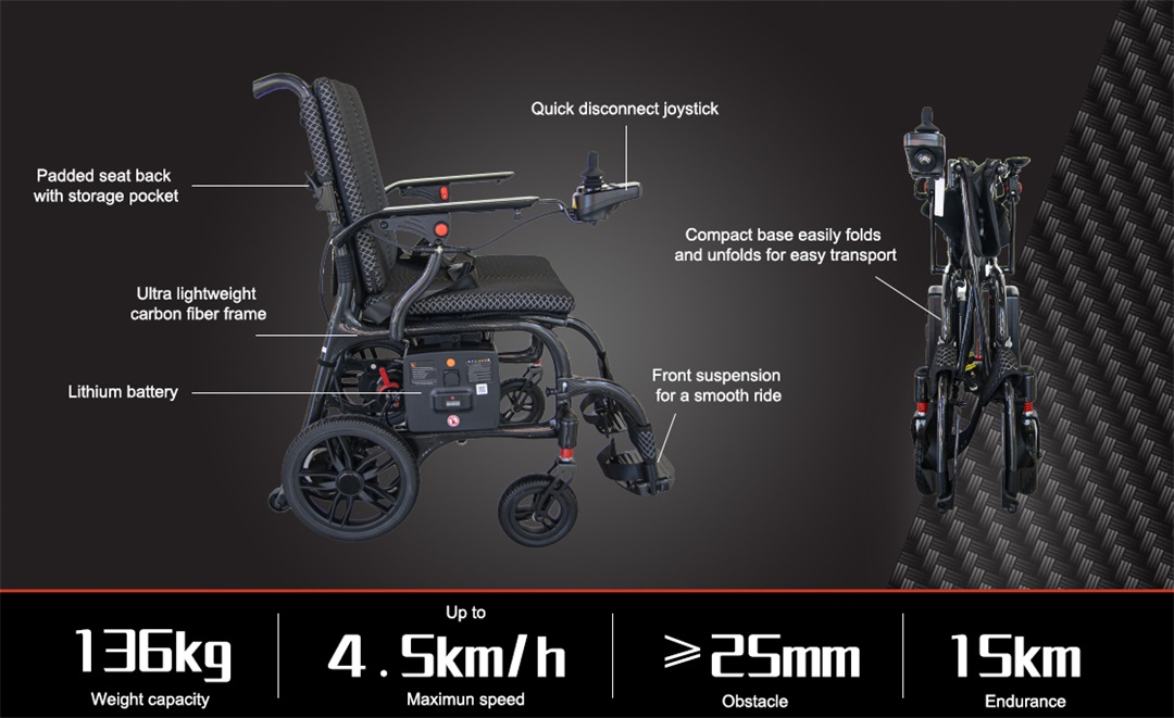 Lightweight Electric Wheelchair Lightweight Electric Wheelchair