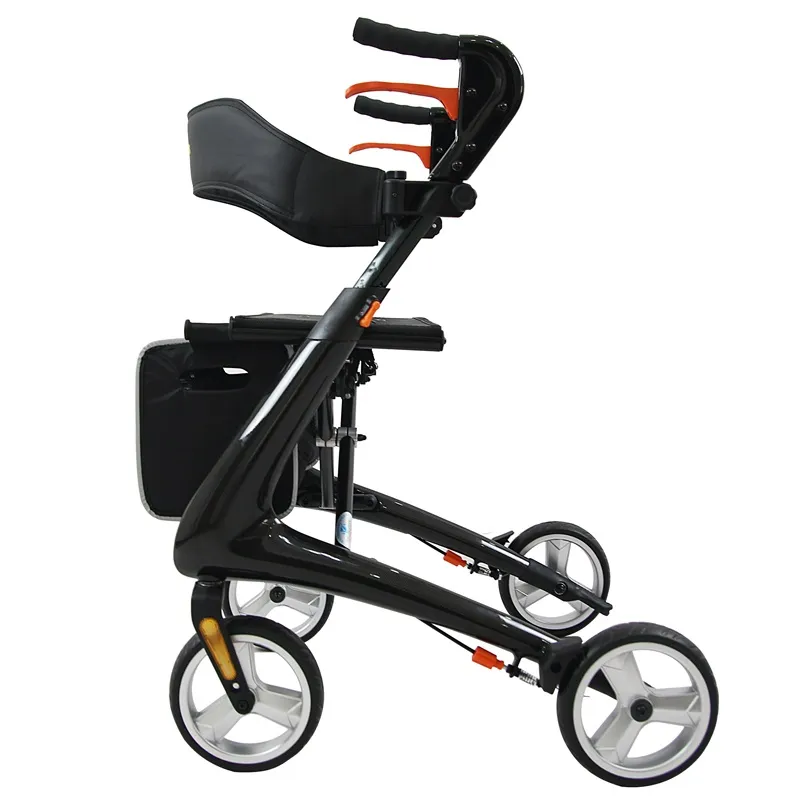 4-wheeled rollator walker