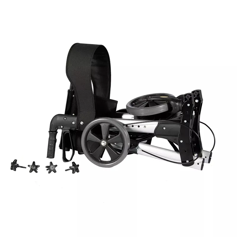 4-wheeled walking aid