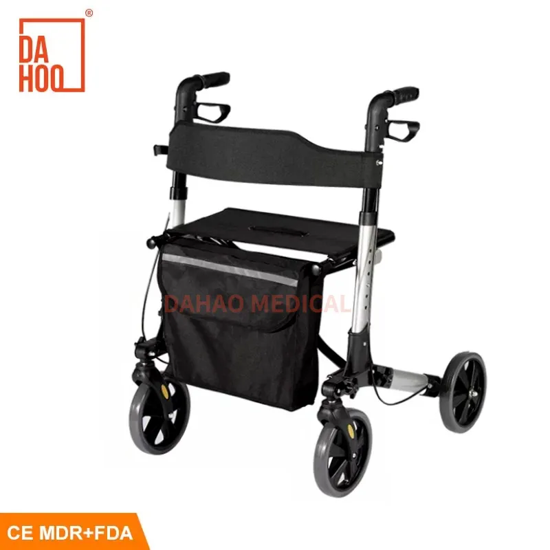 4-wheeled walking aid