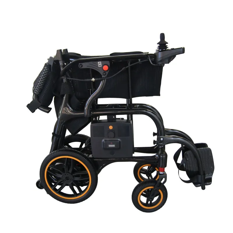 Why can carbon fiber be used to make electric wheelchair frames?